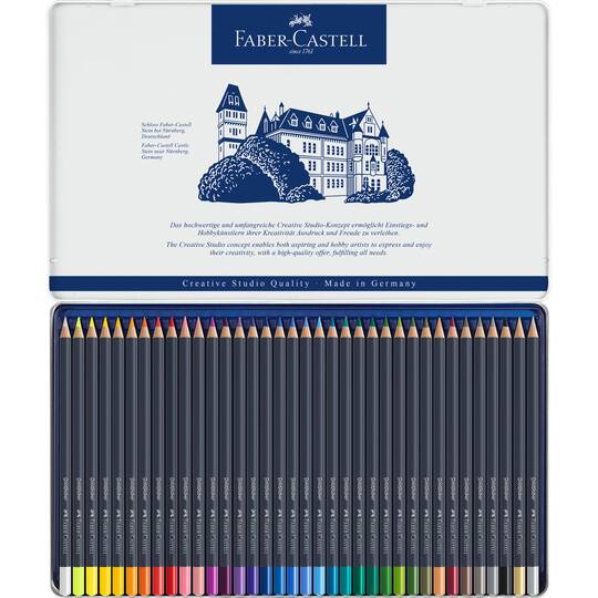 Faber-Castell® Goldfaber Colored Pencil Tin 36 Color Set